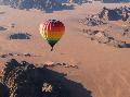 Hlgballonnal Wadi Rum felett